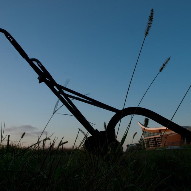 A plow at Homestead