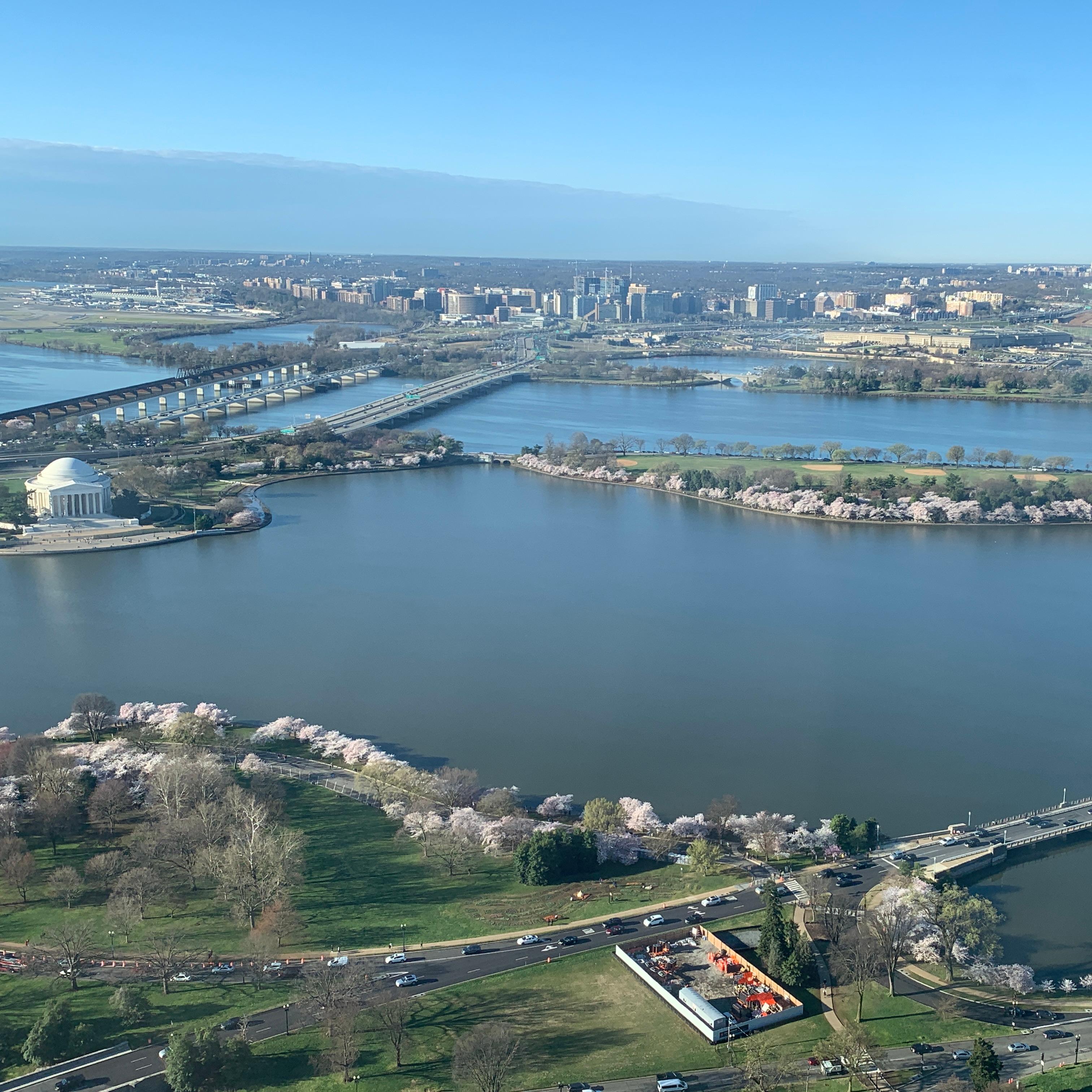 View of the Tidal Basin from the Washington Monument