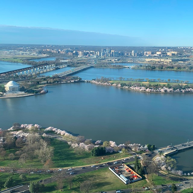 View of the Tidal Basin from the Washington Monument