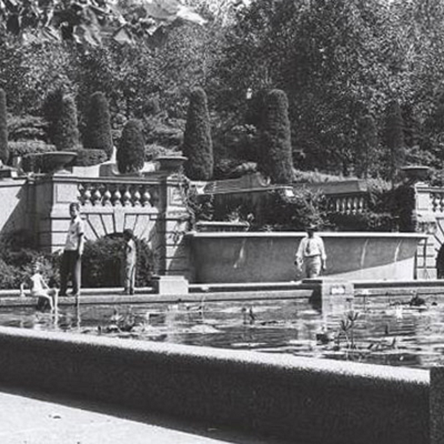 Meridian Hill Park was designed in the style of an Italian Garden.