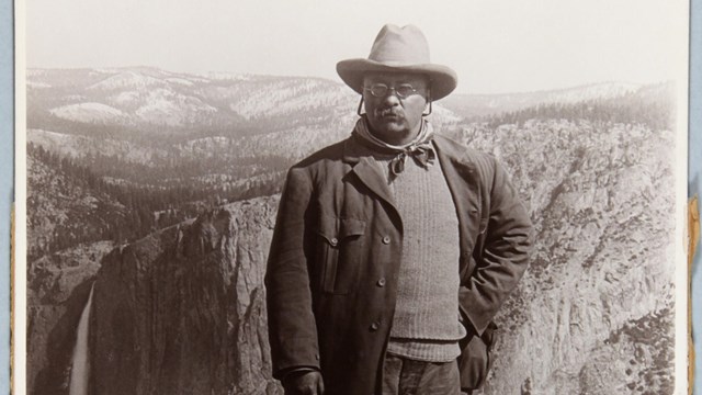 Image of TR standing in Yosemite National Park. 