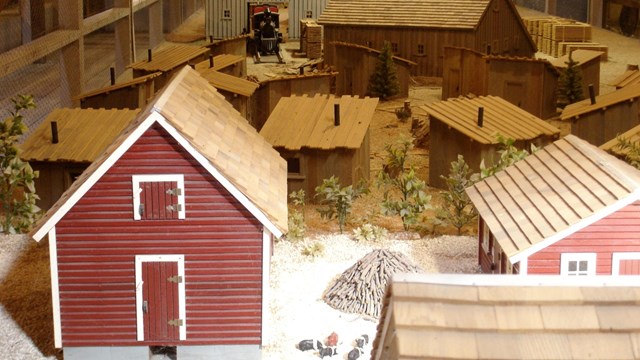 henry moore's miniature barns
