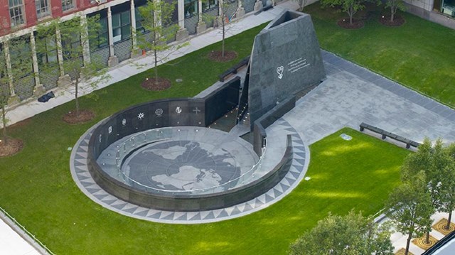 African Burial Ground memorial