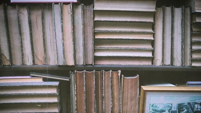 stack of books