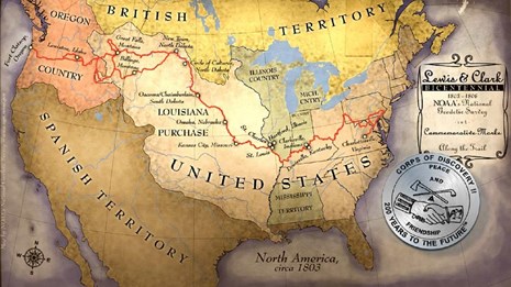 Lewis And Clark Map Visit - Travel The Lewis And Clark Expedition (U.s. National Park Service)