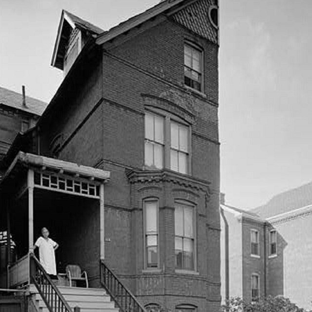 Photo of Mary Chirch Terrell house. Library of COngress. 