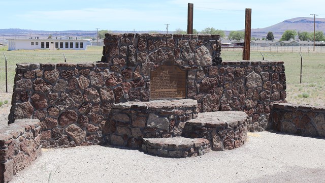 Tule Lake Historical Landmark Plaque