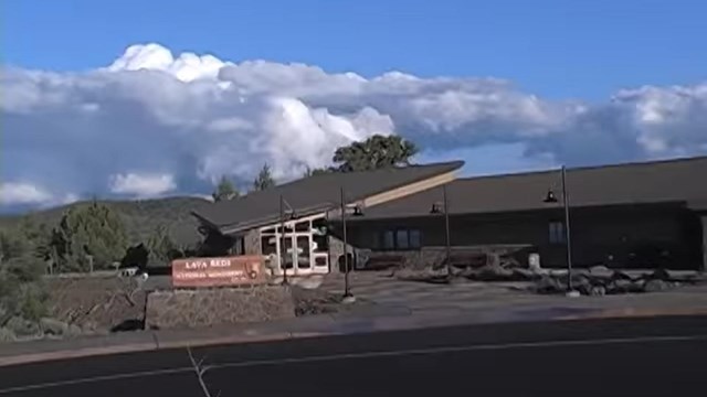 Front of the Visitor Center building