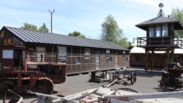 Barrack and Guard Tower