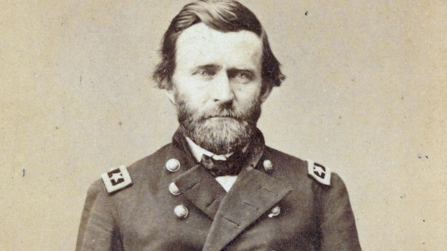 Cart-de-Visite, US Grant as Commanding General