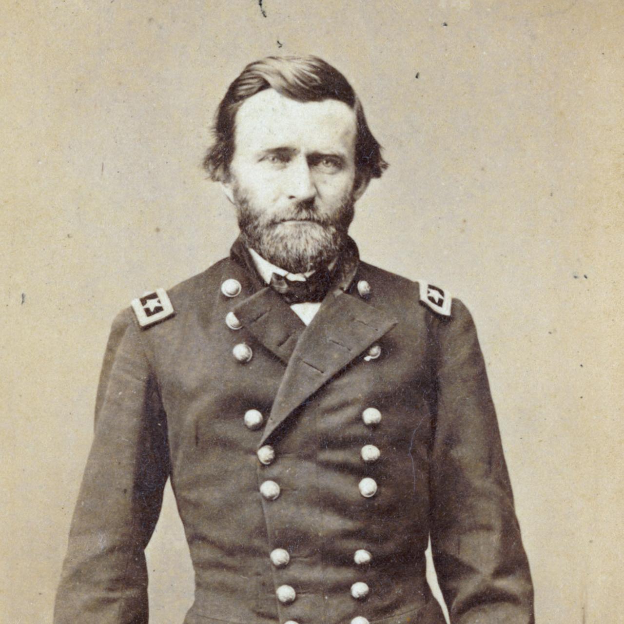 Cart-de-Visite, US Grant as Commanding General