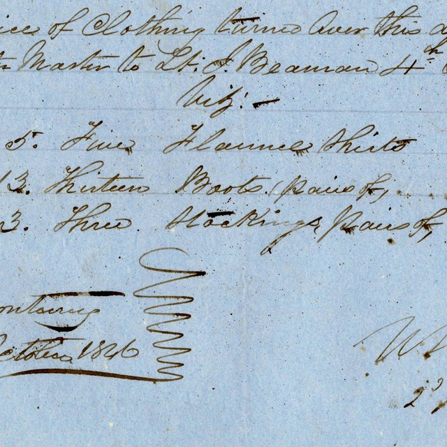 Quartermaster Invoice