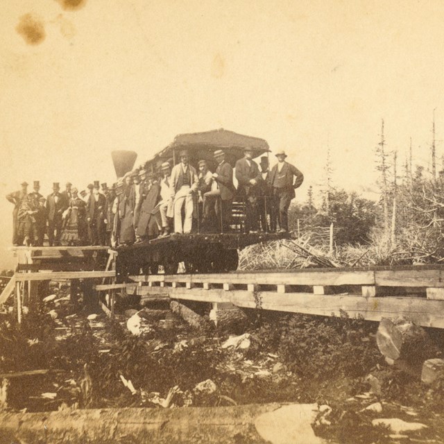 President Grant and Party