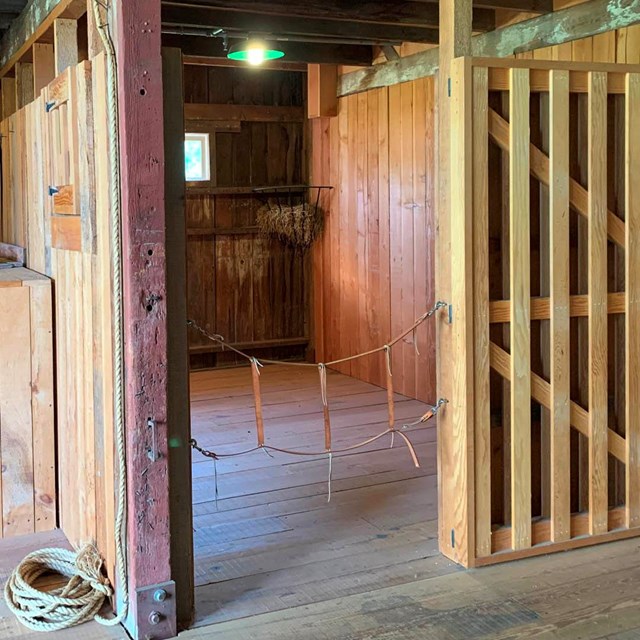 (Horse stall in Horse Barn)