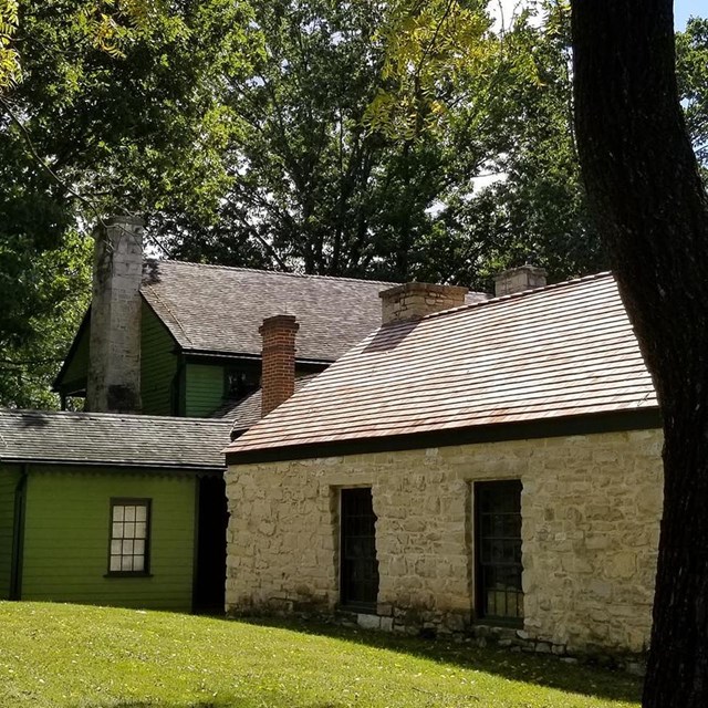(White Haven exterior, back)