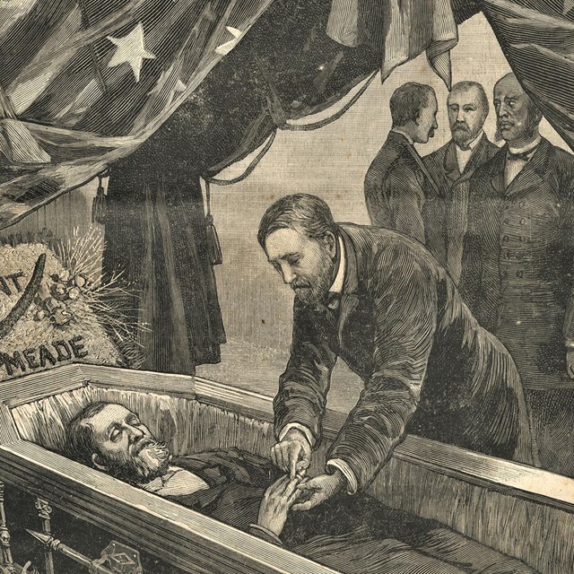 The Funeral of U. S. Grant 