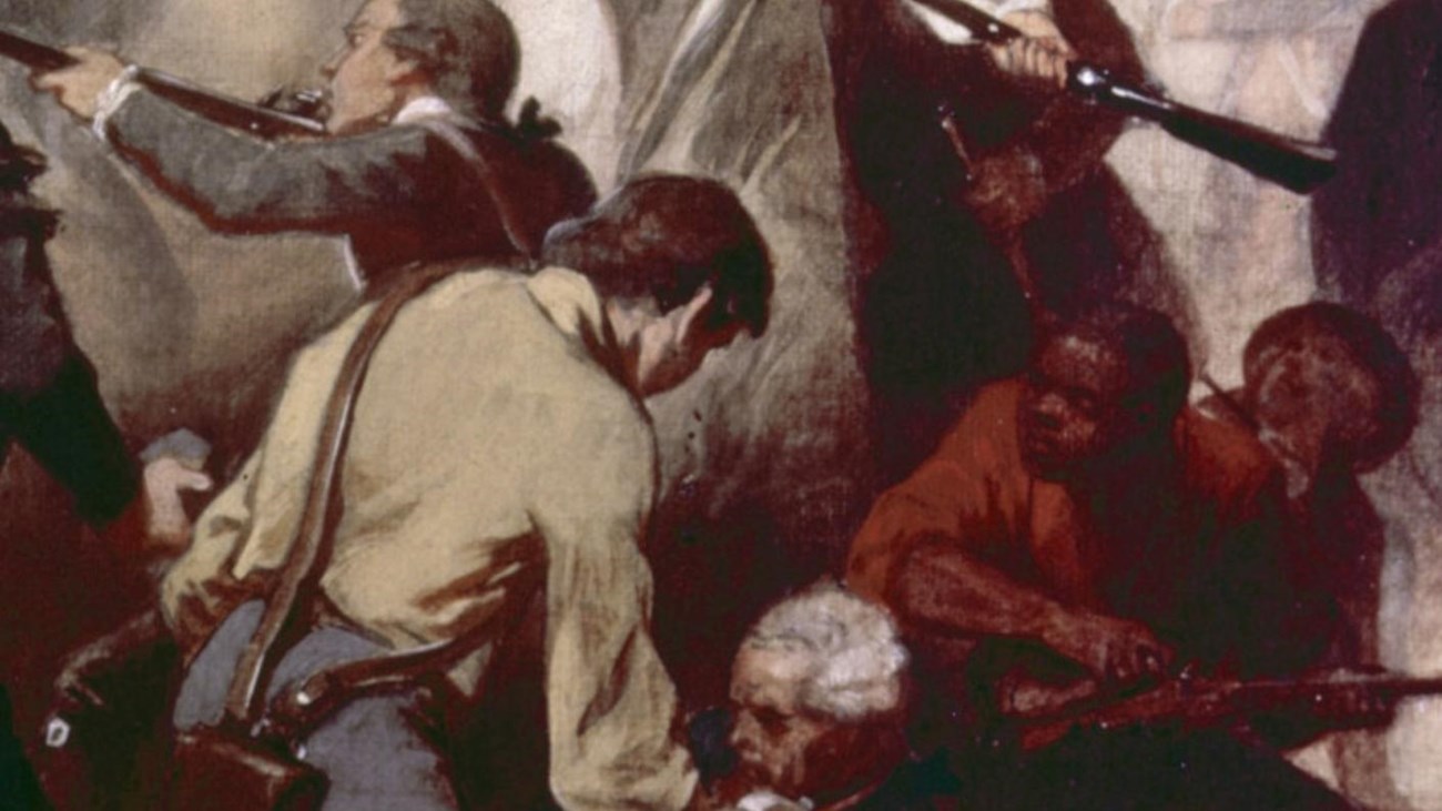 "Battle of Bunker Hill, June 17, 1775" by Alonzo Chappel, 1859 Courtesy of the Chicago Historical So