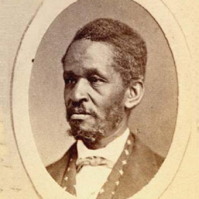 Portrait of Black Man from the Massachusetts State Legislator.