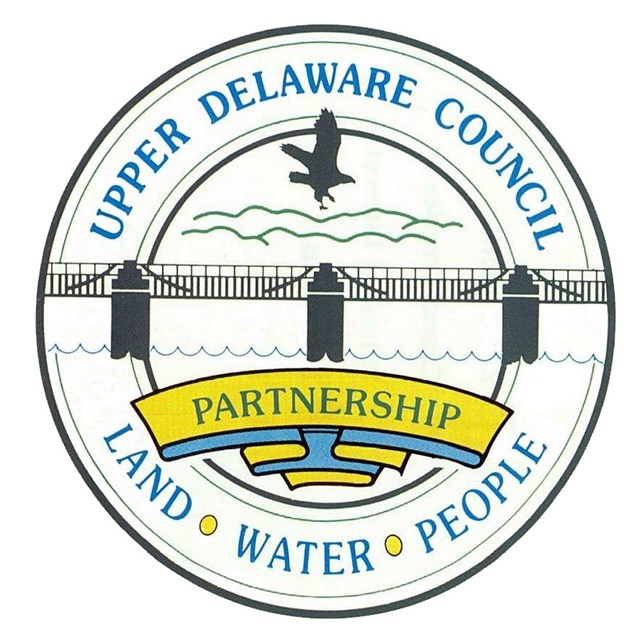 Circular logo with text 
