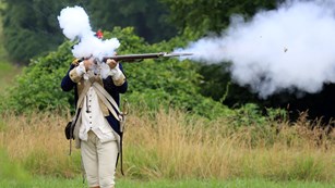 Firing a Musket