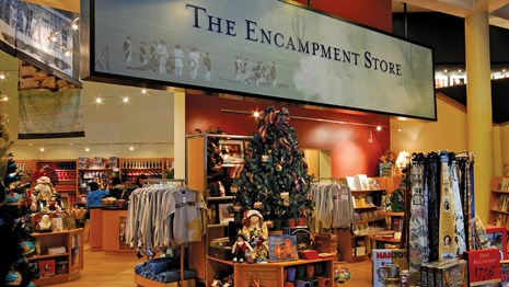 Photo of the Encampment Store Interior