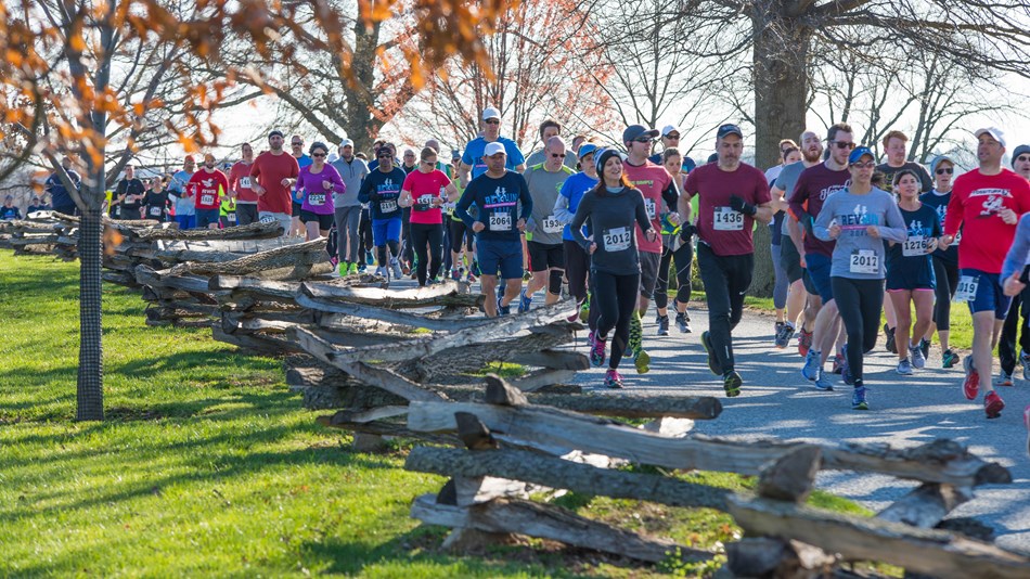 Runners at Valley Forge