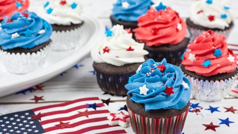 Patriotic Cupcakes