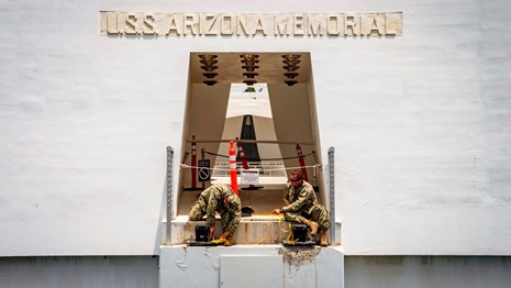 USS Arizona Memorial closure