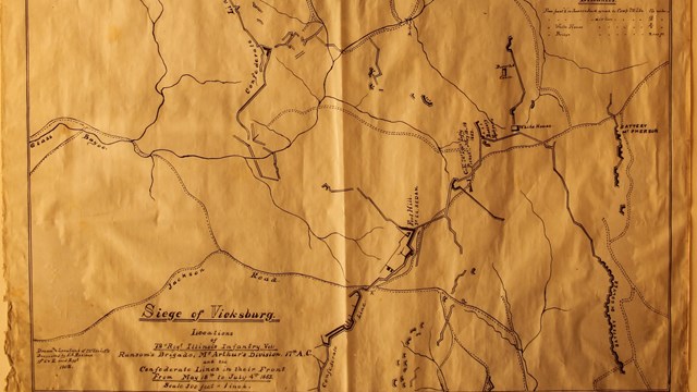 historic map of vicksburg