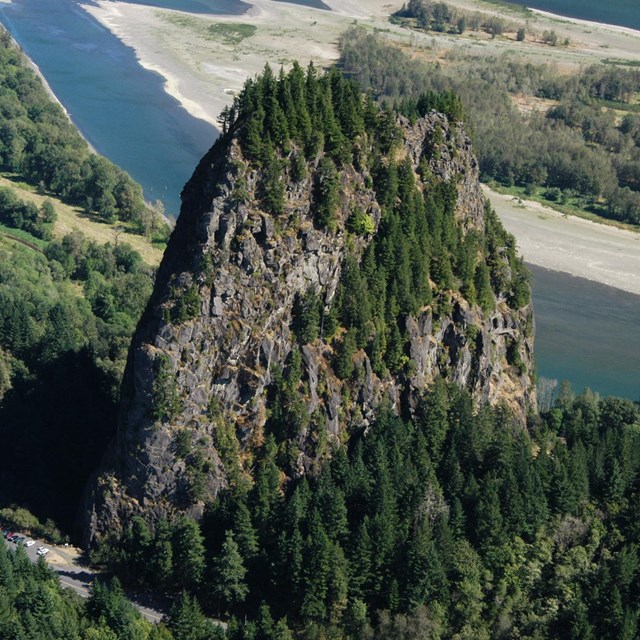 volcanic neck