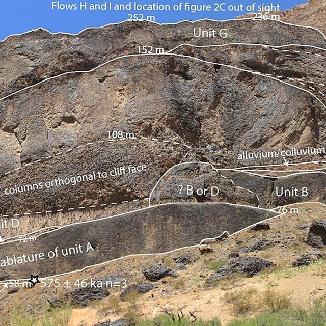 desert lava flow