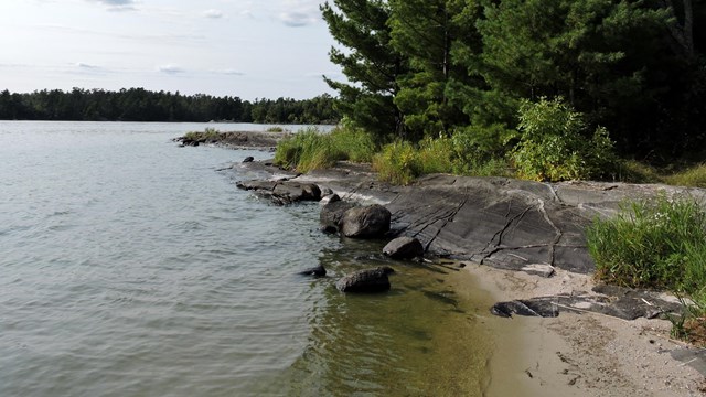 Image of sand beach in the park