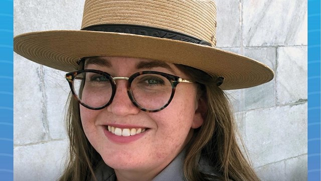 A close up of a ranger wearing glasses.