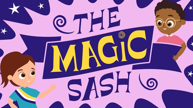 The magic sash banner