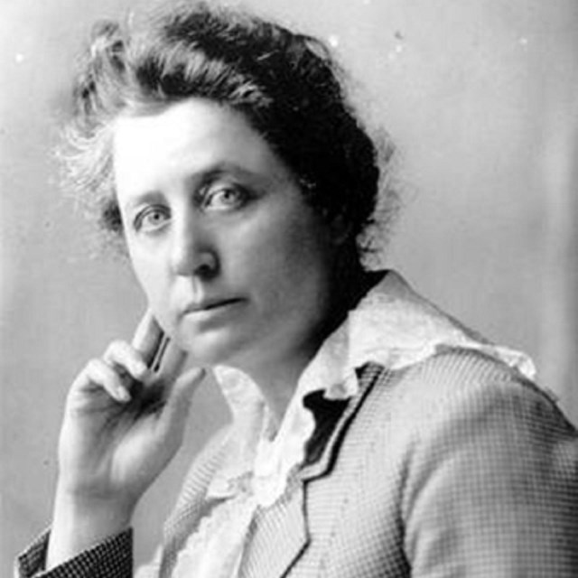 Portrait of Dr. Marie Equi, c. 1910. Public domain.