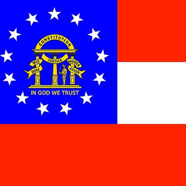 State flag of Georgia, CC0