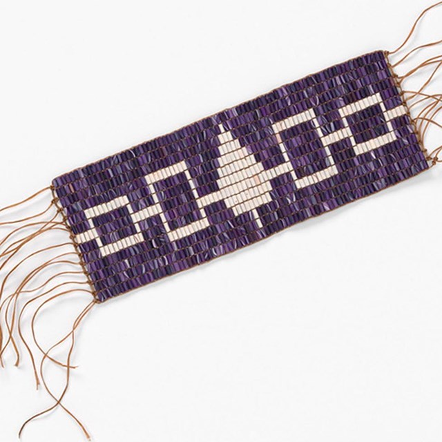 Replica of the Hiawatha Wampum Belt, Smithsonian National Museum of American Indian