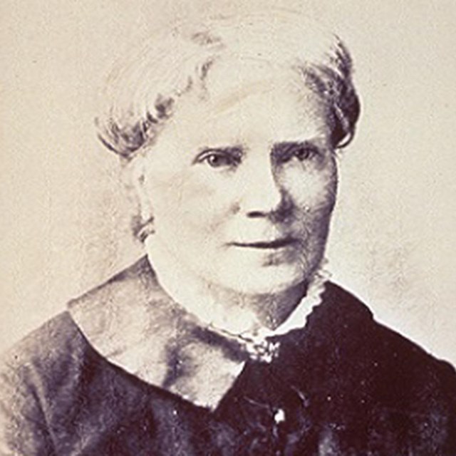 drawn portrait of Dr. Elizabeth Blackwell