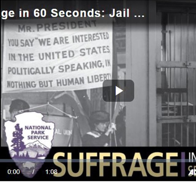 screen capture of suffrage in 60 seconds video