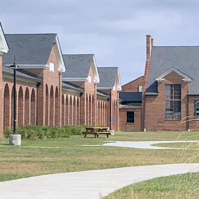 photo of the exterior Occoquan Workhouse. Megan Springate, NPS photo