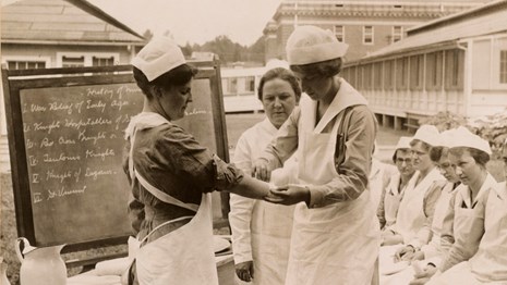 Nurses in training