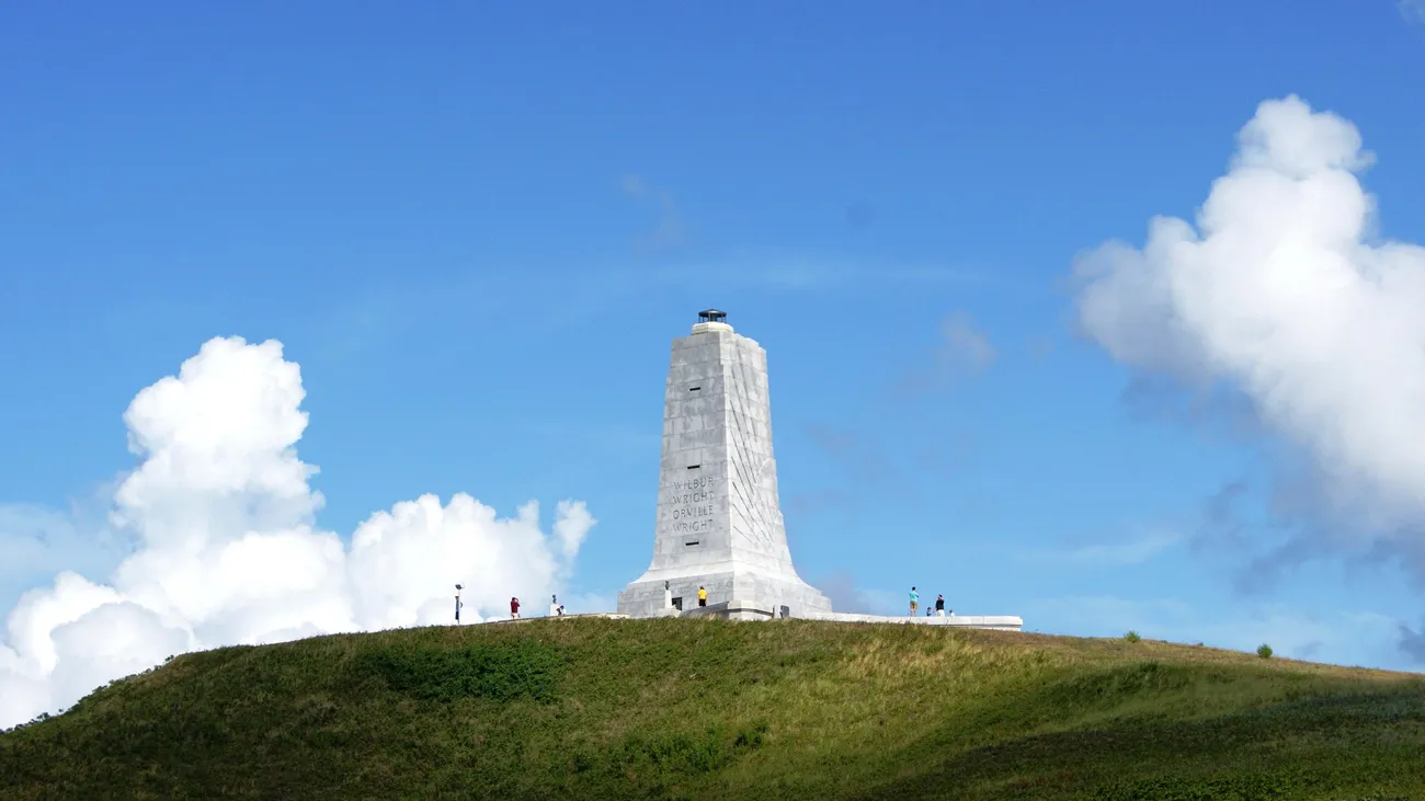 Wright Brothers Monument at Wright Brothers National Memorial