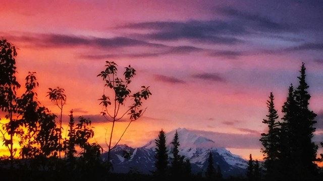 colorful sunset