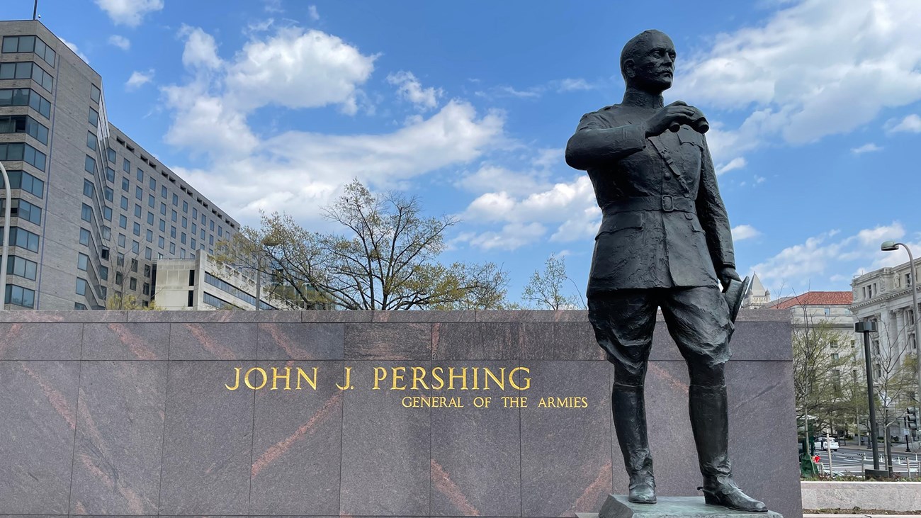 Sculpture of General John J. Pershing