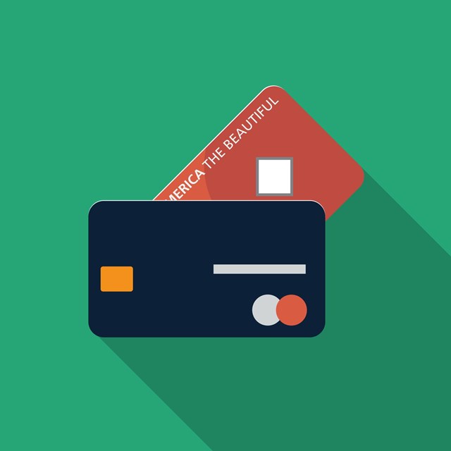 Illustration of a credit card