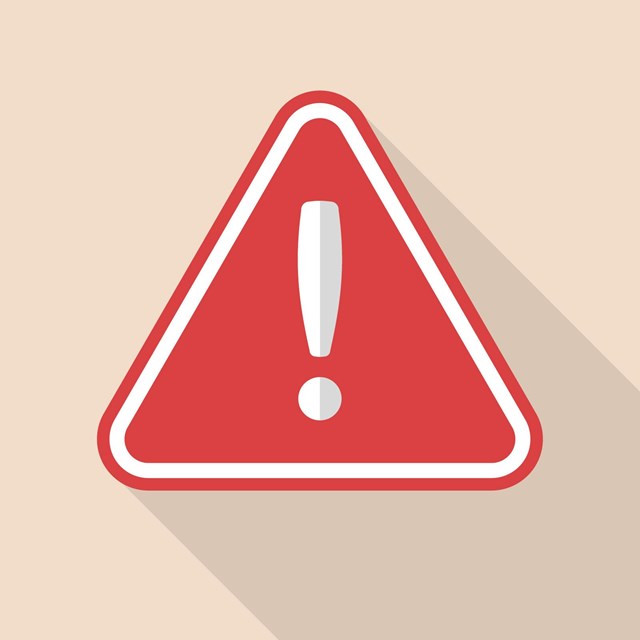 A danger symbol