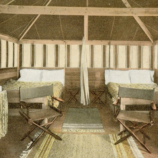 Wylie Two-Room Tent Interior