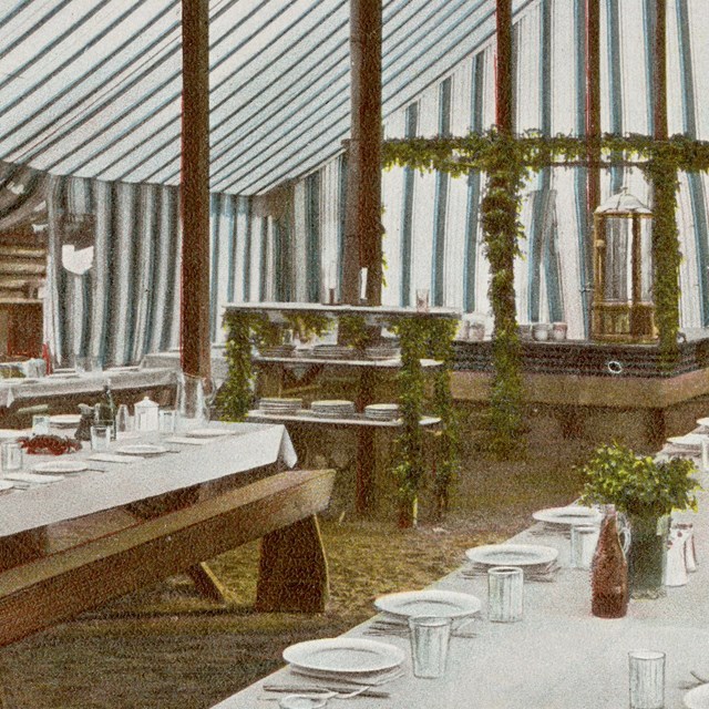 Wylie Dining Tent Interior 
