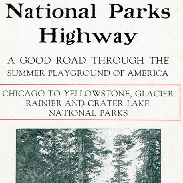 National Parks Highway Pamphlet