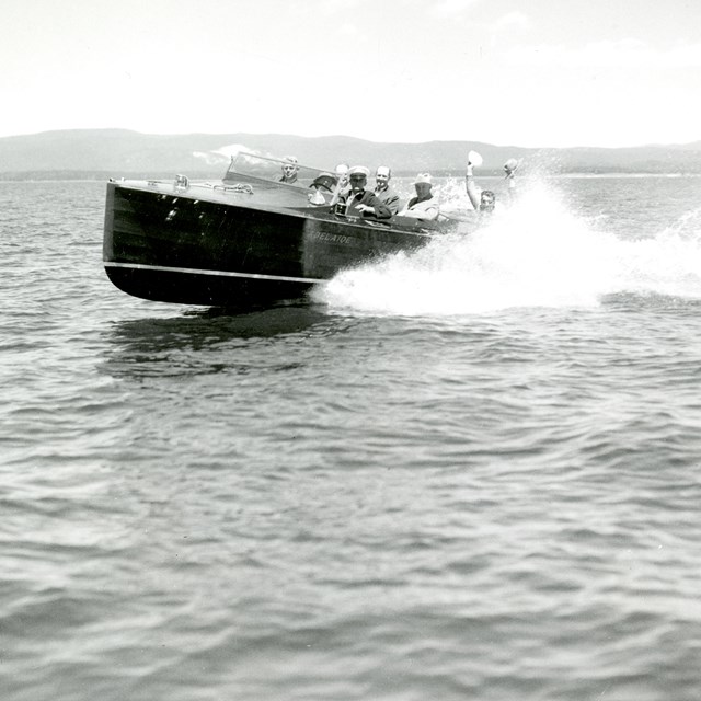 Adelaide on Yellowstone Lake